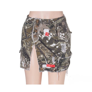 “Hunter” Midi Skirt