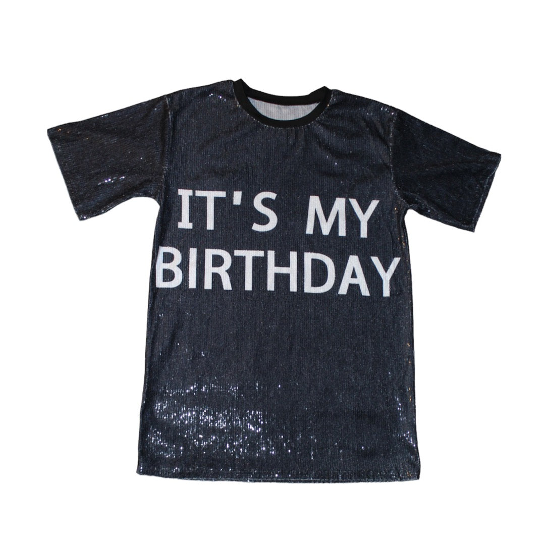 “B-Day” Sequin Jersey